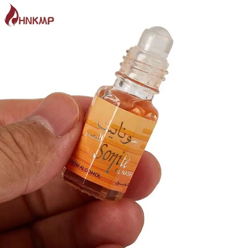3ML Muslim Roll On Perfume Fragrance Essence Oil Body Scented Long Lasting Fragrance Alcohol Free Natural Floral Essential Oil
