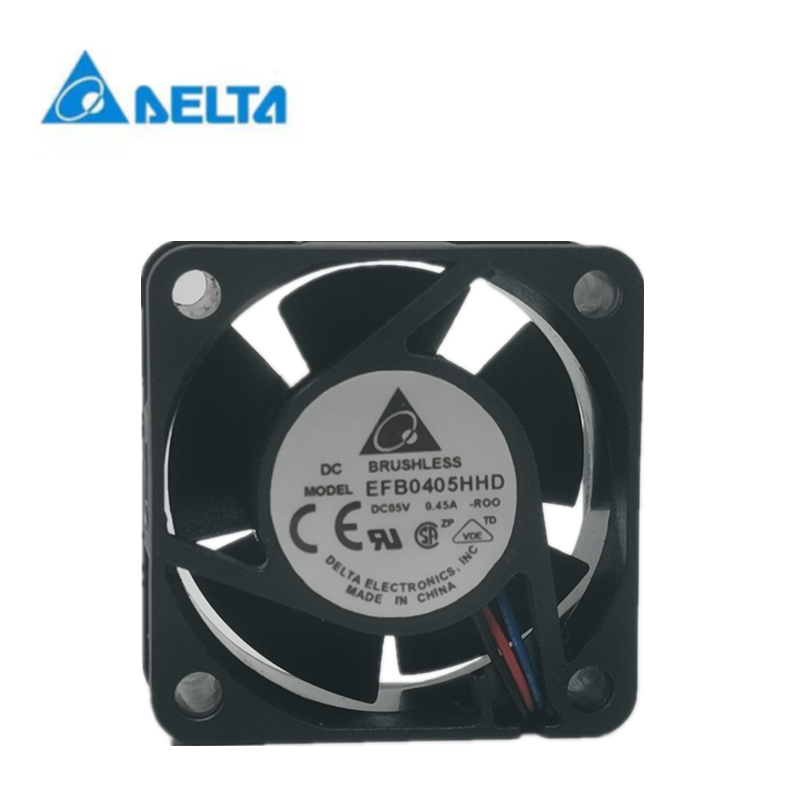 Nieuwe Delta EFB0405HHD 4020 5V 0.45a 4Cm Schakelaar Server Power Fan
