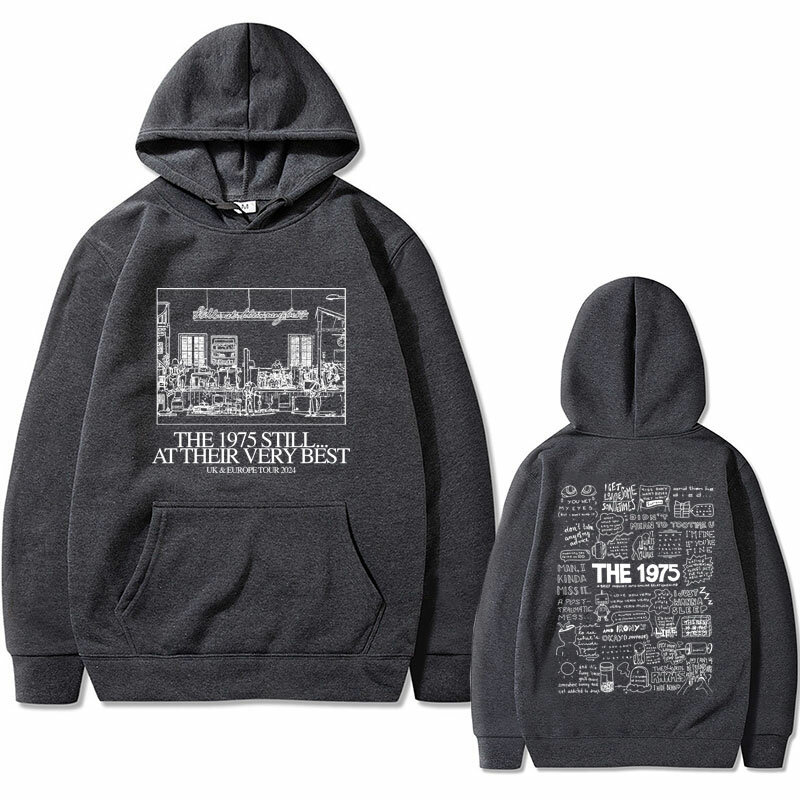 Rock Band The 1975 Still At Their Very Best Uk Europe Tour Graphic Hoodie Men Women's Indie Alternative Rock Pullover Hoodies