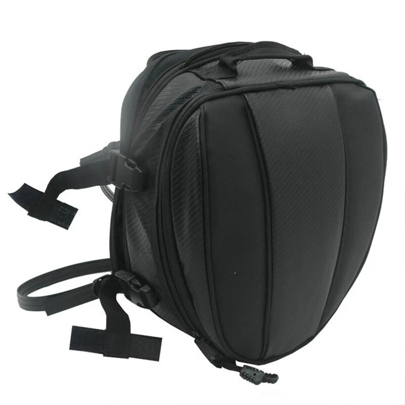 Motorcycle Seat Tail Bag para pendulares diários, impermeável, elegante, acessórios