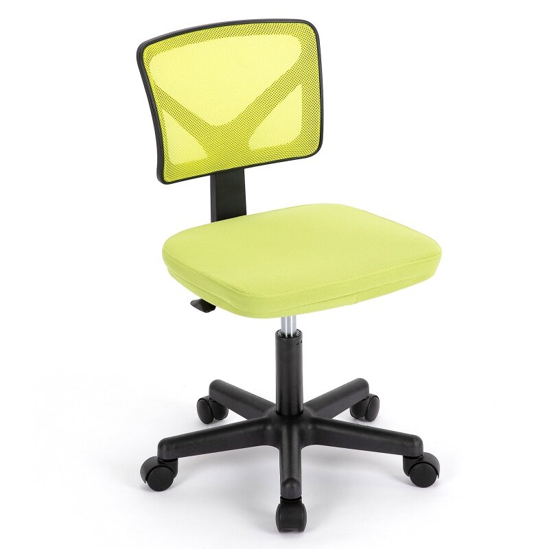 GIANNA-Silla de tarea de malla con asiento acolchado para oficina en casa, color verde