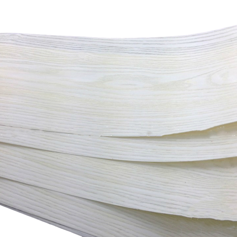 Natürliche echte weiße Eschenholz furnier möbel ca. 16-24cm x 250cm