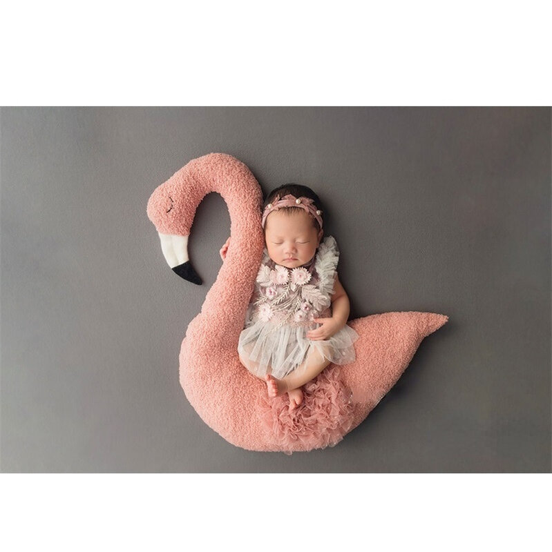 Puntelli per fotografia neonato peluche animale coniglietto bambola in posa cuscino per foto Studio fotografico tappetino fotografico