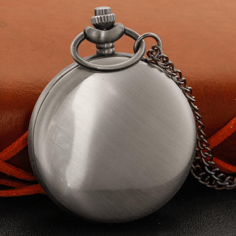 World's Popular Shooting Game Armed Soldier Quartz Pocket Watch Retro Men's and Women's Necklace Pendant Clock Gift