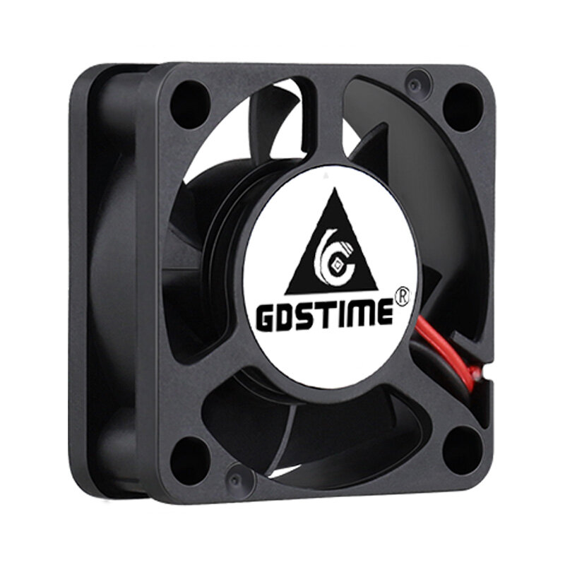 Gdstime-mini ventilador de refrigeração sem escova 3010, 5v, 12v, 24v, 2 pinos, 3cm, 30x30x10mm, micro dc, 5 peças