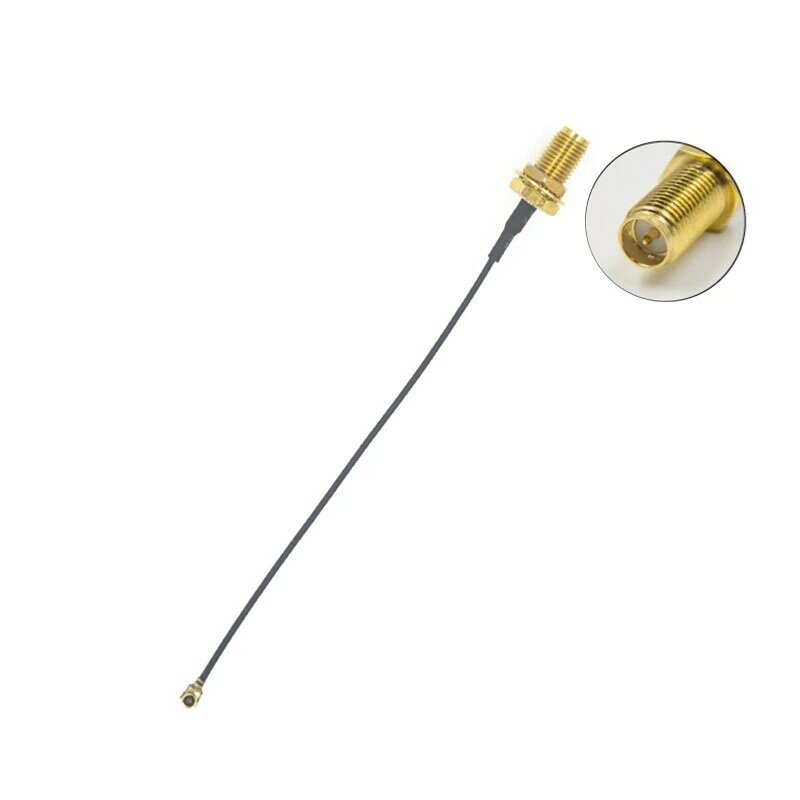 Dropship Konektor Kabel Adaptor Koaksial RF Kabel Koaksial Kerugian Rendah SMA IPEX