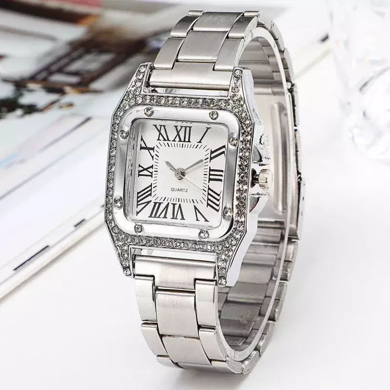 Quadratische Damen uhren Business Quarz Armbanduhren reloj para mujer Damen Freizeit uhren Student Damen uhr relógio feminino