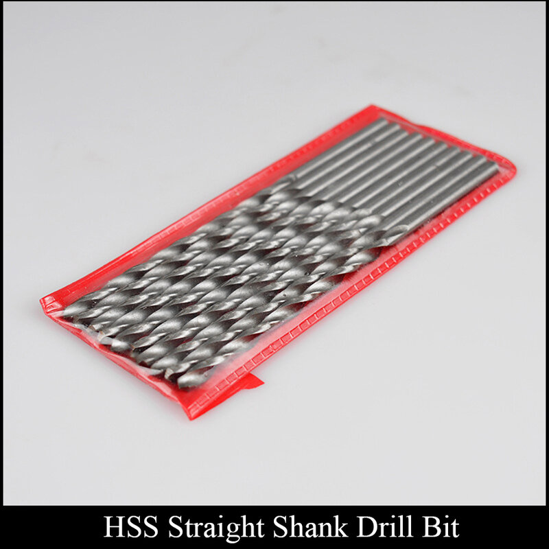 7.6mm 7.7mm 7.8mm 7.9mm 8mm 200mm Length Extra Long Metal Wood AL Plastic High Speed Steel HSS Straight Shank Twist Drill Bit