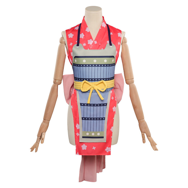 Nami Kimono Cosplay Costume para Mulheres, Vestido para Menina, Traje de RPG, Roupas para Adulto, Fantasia Feminina, Halloween, Carnaval, Peça