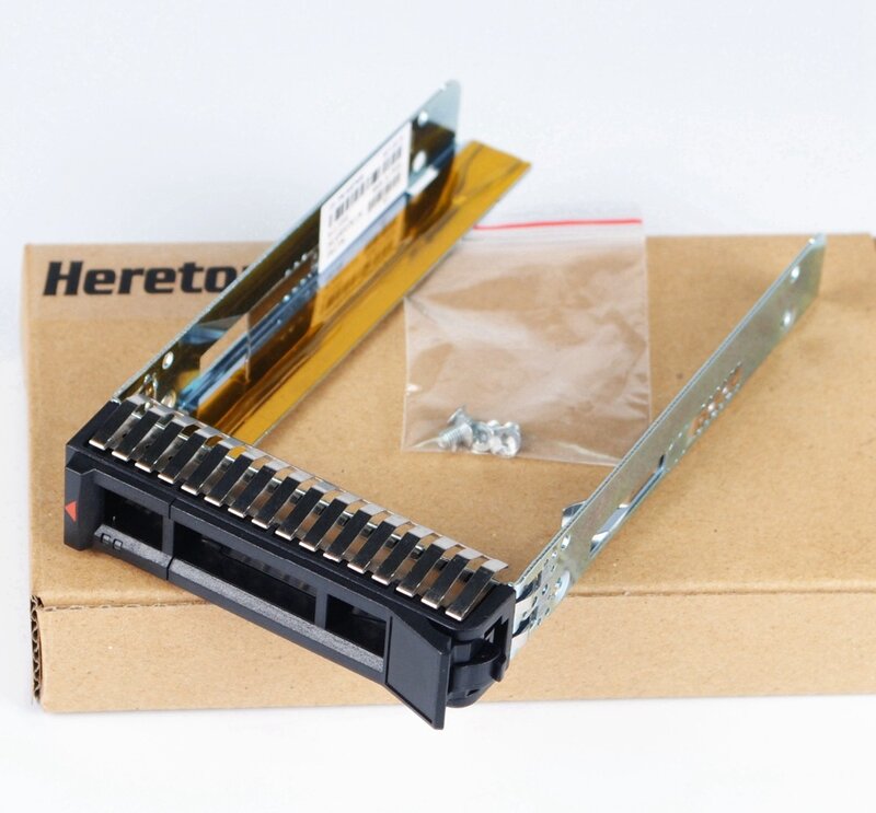 Herotom-bandeja de disco duro para ordenador portátil, soporte de disco duro SAS SATA HDD, trineo Caddy para IBM X3850 X6 M6 X3650 M5 Caddy, 00E7600 L38552 2,5 ", 10 Uds.