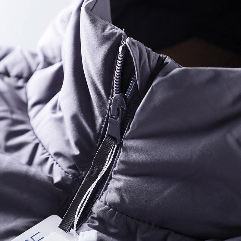최고급 남성용 푸퍼 재킷 2023 새로운 겨울 따뜻한 90% 화이트 덕 다운 초경량 패션 후드 캐주얼 파카 코트