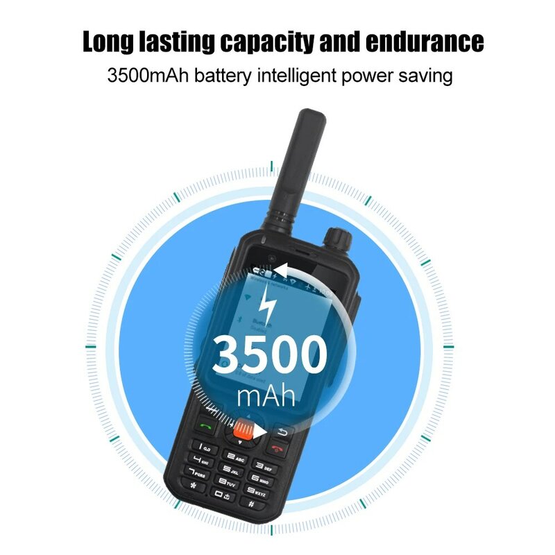 ANYSECU A420 WalkieTalkie 4G POC PTT Radio sieciowe LTE Zello WiFi Radio GSM kompatybilne z rzeczywistymi smatfon z androidem PTT