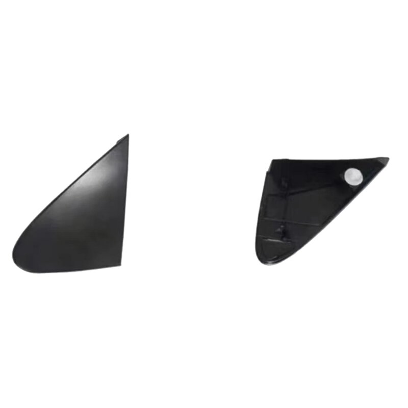 Placa do triângulo do pilar dianteiro para Toyota Corolla, tampa da guarnição de canto, espelho de porta, 08-13, 60118-12010, 60117-12010, 1 par