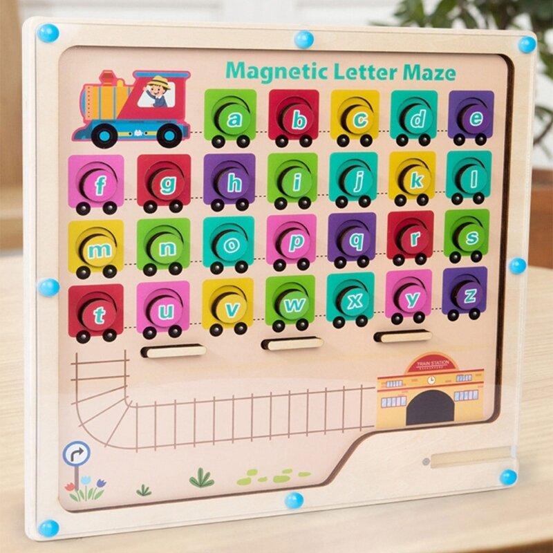 Activités pour enfants jouet lettre labyrinthe compétences linguistiques développement cognitif jouets livraison