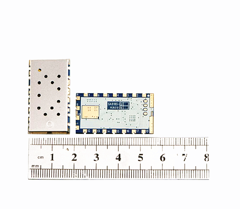 2 pçs/lote RDA1846S chip embutido 1W UHF Walkie Talkie Módulo-SA818S