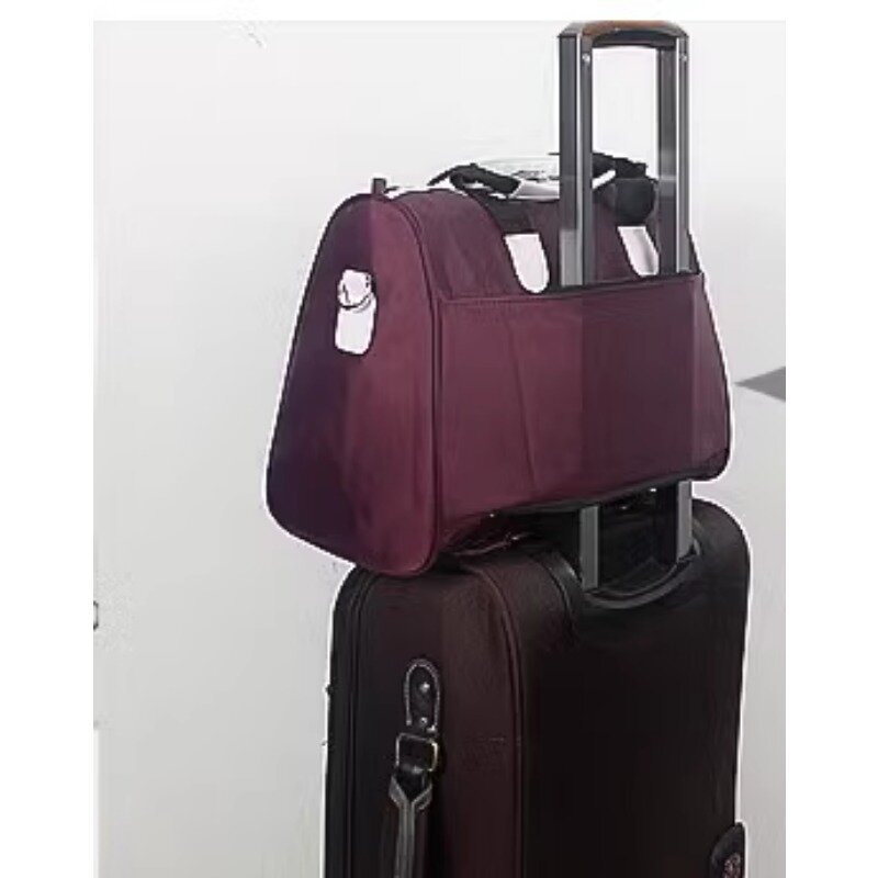 Портативная дорожная сумка, вместительный водонепроницаемый складной чемодан для мужчин и женщин