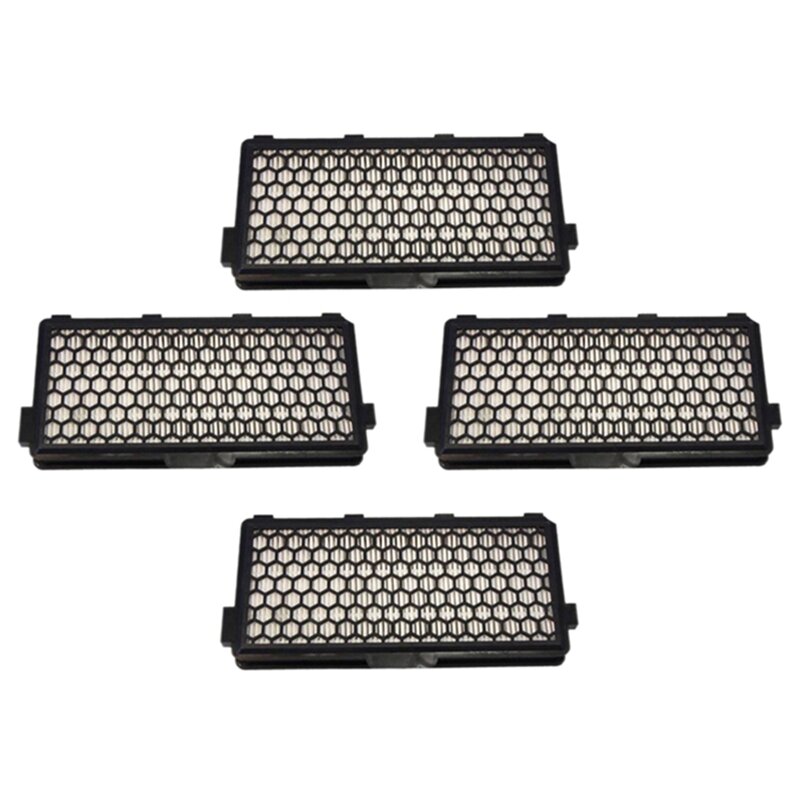4Pcs Active Airclean SF-AA 50,SF-HA 50 Replacement Filter Compatible With For Miele S4, S5, S6, S8, S8000, S8999