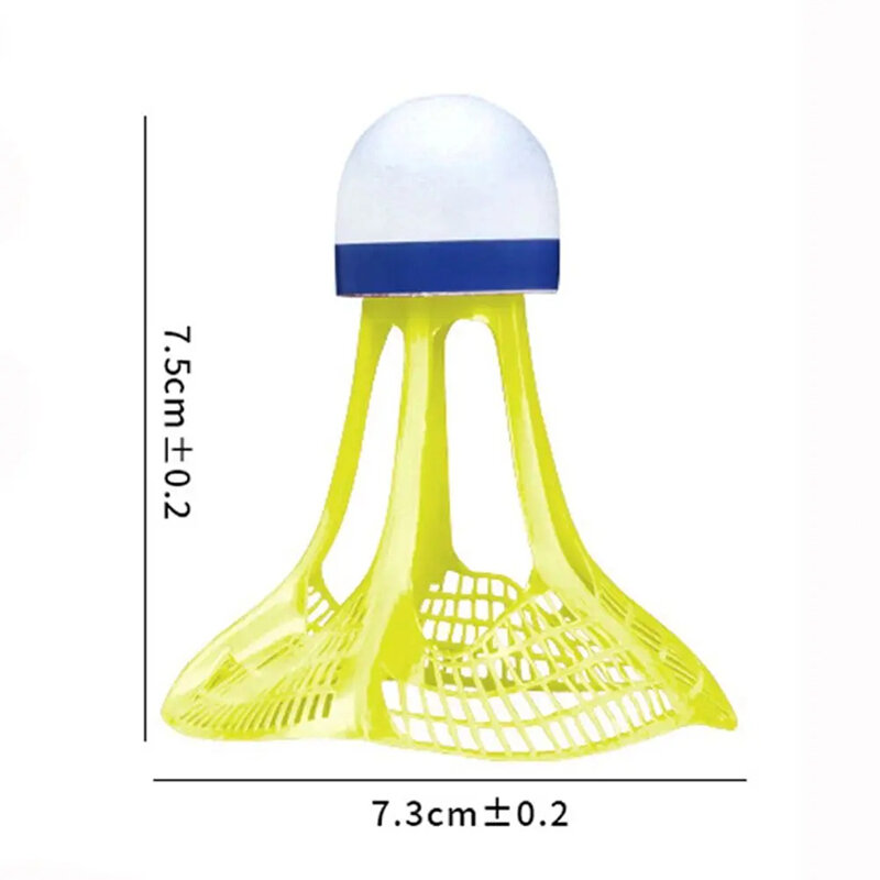Luminous Badminton Outdoor Windproof And Resistant High Elasticity Plastic Rubber Training Ball Sporting Goods