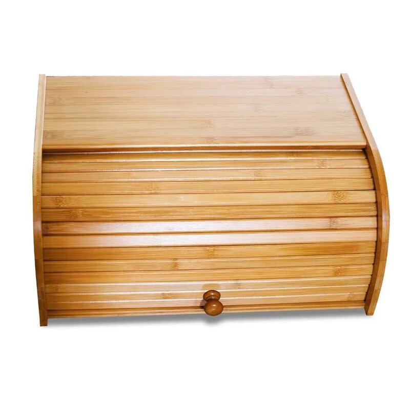 Bambu Rolltop Pão Box