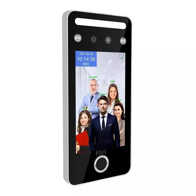 AI07 3D Visible Face Recognition Terminal Door Access Control And Time Attendance Face Recognition Biometric Machine