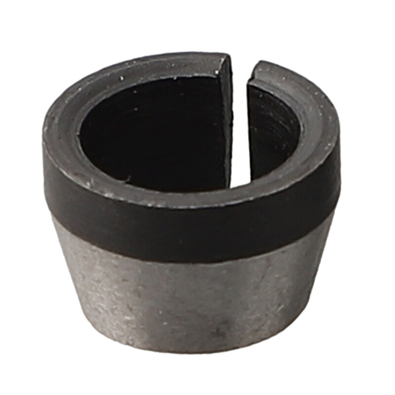 New Practical Collet Chuck Adapter With Nut Carbon Steel For 6mm/6.35mm Chuck 13mm×12mm×7mm/0.51in×0.47in×0.28in