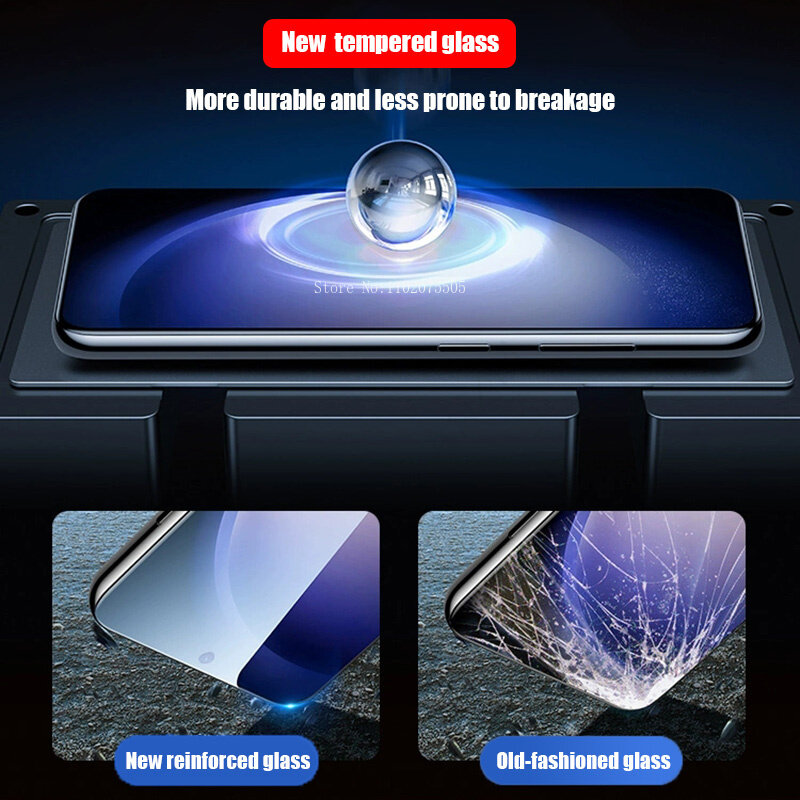 Vidro Temperado para Samsung Galaxy, Protetores de Tela, S24, S23, S22, S21 Plus, S20 FE, 2 Unidades