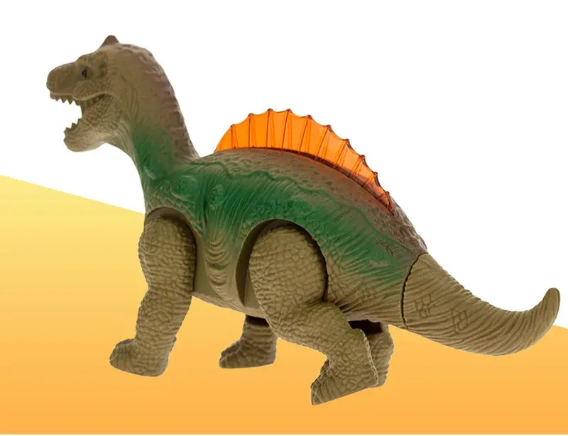 Elektryczne spacery dinozaur zabawki świecące dinozaury z dźwiękiem zwierząt Model dla dzieci dzieci interaktywny prezent