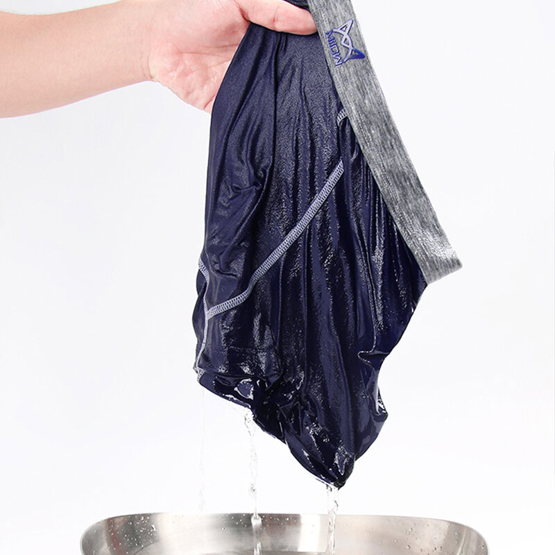 MiiOW-bóxer de malla transpirable para hombre, ropa interior, calzoncillos antibacterianos de grafeno, bañadores, 4 piezas