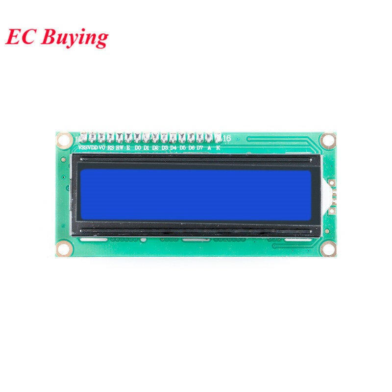 LCD1602 1602 ЖК-модуль синий/желто-зеленый экран 1602A ЖК-светодиодный дисплей PCF8574T PCF8574 IIC I2C Интерфейс 5V для arduino
