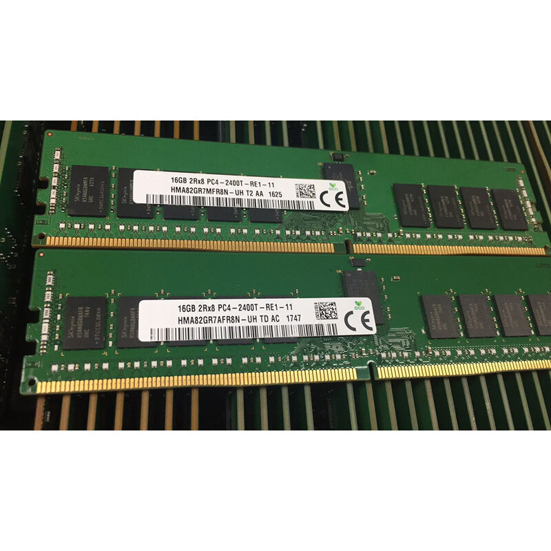 Memória do servidor, alta qualidade, navio rápido, 2RX8, PC4-2133P, DDR4, 2133, ECC, REG, 1PC RAM