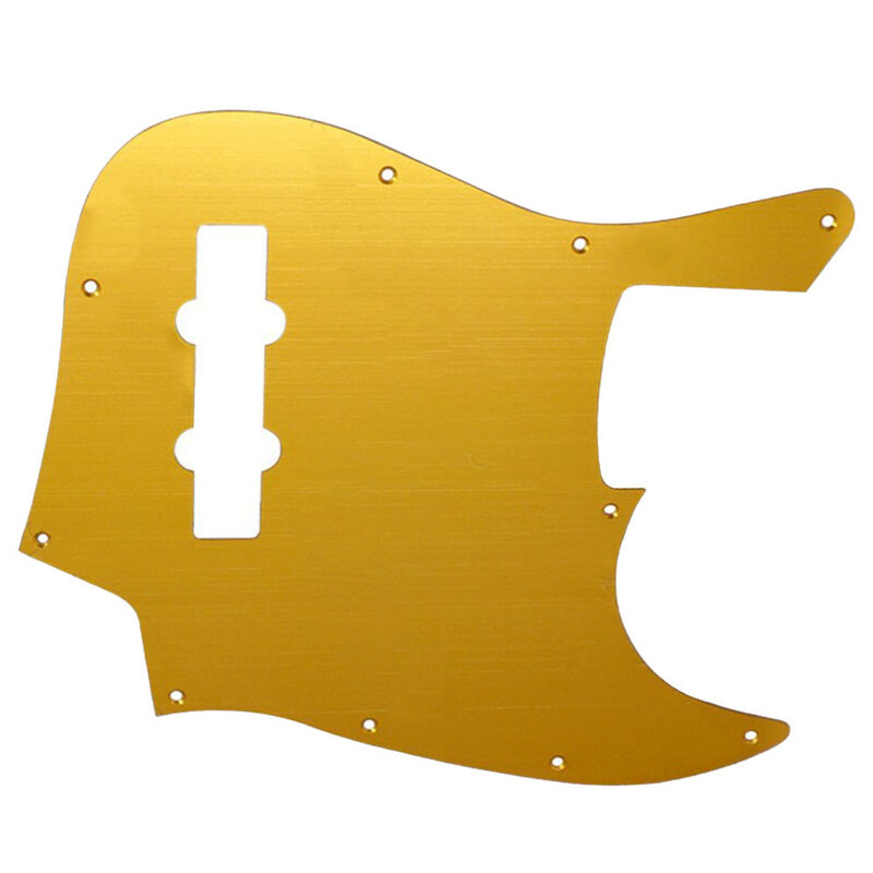 Pilihan yang disukai untuk Jazz Bass perlindungan Pickguard dengan bahan Anti gores cocok untuk sebagian besar gaya standar J Bass