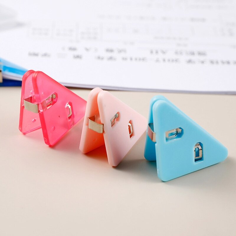 Corner Paper Clamp Multi-functional Paper Clamp Clip Office Supplies