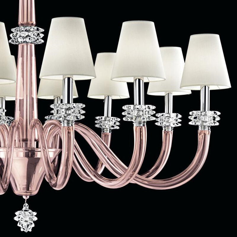 Interior Cristal LED Candle Chandelier, Decoração Flor, Villa, Hotel, Lobby, Wedding Hall, Custom, Novo Produto, K9