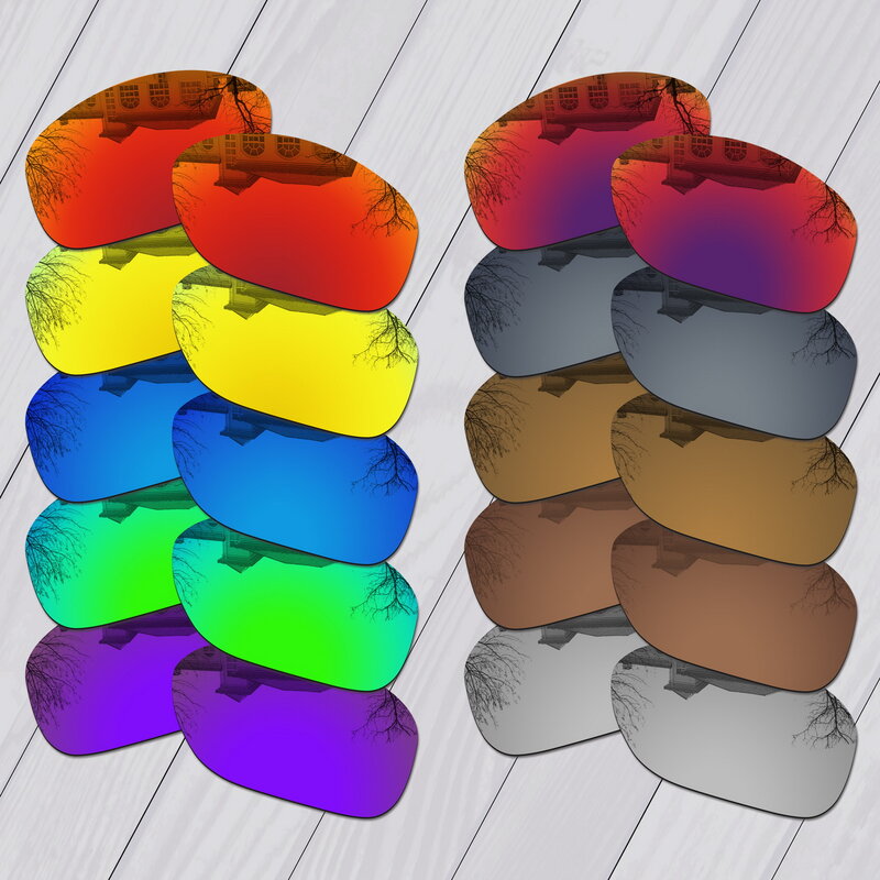 Atacado e.o.s lentes de substituição polarizadas para óculos de sol oakley conductor 8 oo4107-variedades cores