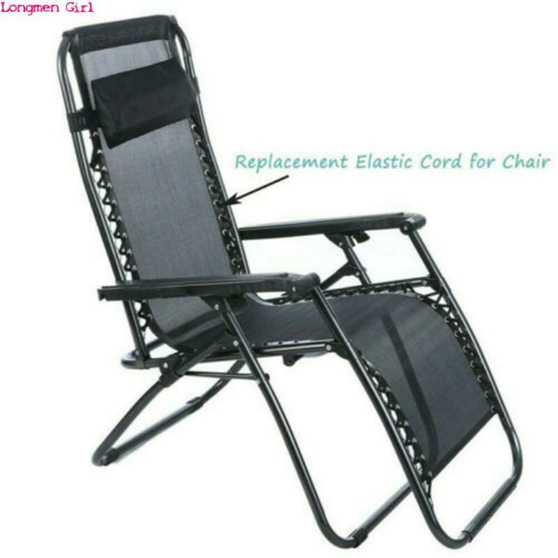 Cuerda elástica para reparación de silla reclinable, cuerda Universal para tumbonas, para acampada, 4 unidades por juego