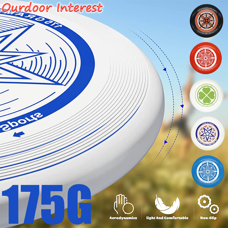 Ultimate Flying Disc 175g 10,75 ''Sport Disc cargas de colores disponibles adecuado para competiciones Team Flying Disc juguete al aire libre