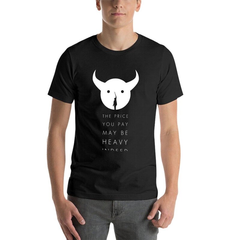 거상의 그림자-애니메이션 헤비웨이트 남성 그래픽 티셔츠, 크고 큰 흰색 티셔츠, 가격