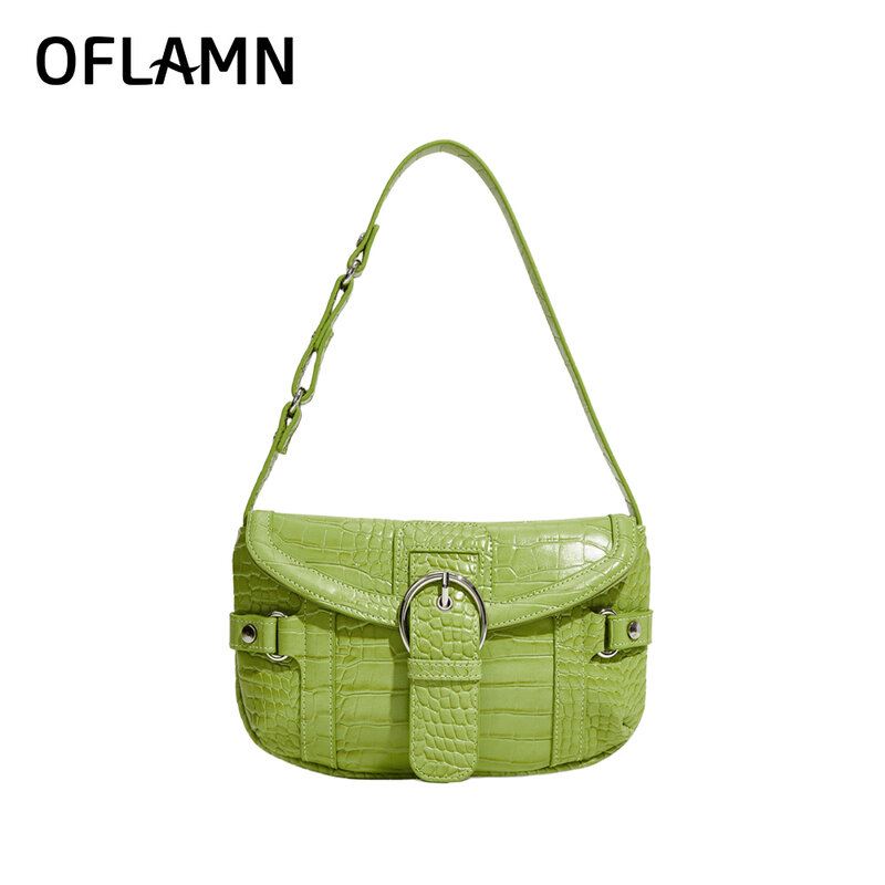 Shoulder Underarm Bag Women's Fashion Solid Color PU Leather Handbags Casual Hobos Purses and Handbag Ladies Hand Bags