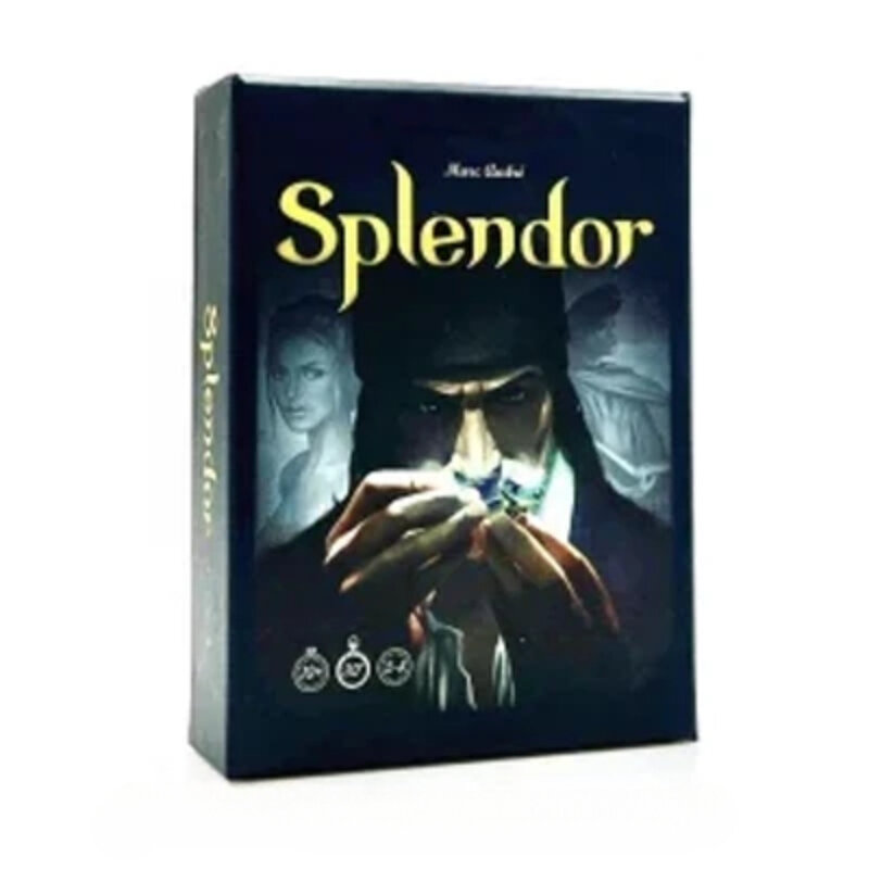 Splendor Duel papan permainan Multiplayer, strategi bermain kartu peran bermain permainan koleksi splot