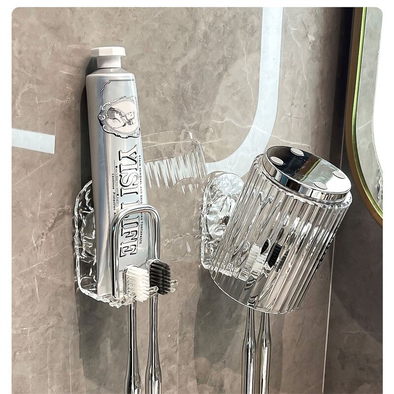 Porte-brosse à dents durable pour brosse à dents T1, finition, vidange annulée, pratique, gain de place, conception hygiénique