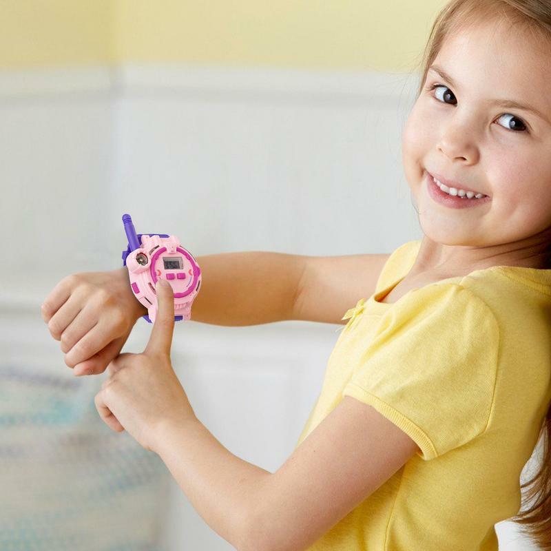 Часы-рация Детские интерактивные Домофонные игрушки двухсторонние говорящие модные интерактивные детские игрушки