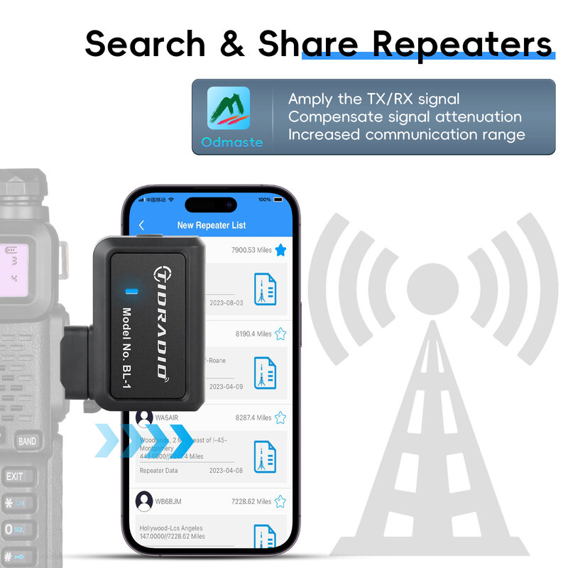 Radio bezprzewodowe programator aplikacja na telefon programowanie dla Walkie Talkie wielu modeli repeaterów wyszukiwania alternatywne kabel do programowania