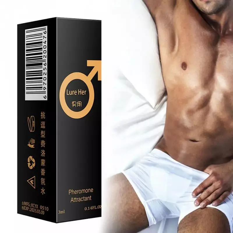 Feromone afrodisíaco para homens e mulheres, orgasmo, spray corporal, paquera, atrair menina, lubrificantes de água perfumada, 3Q11C, 3ml