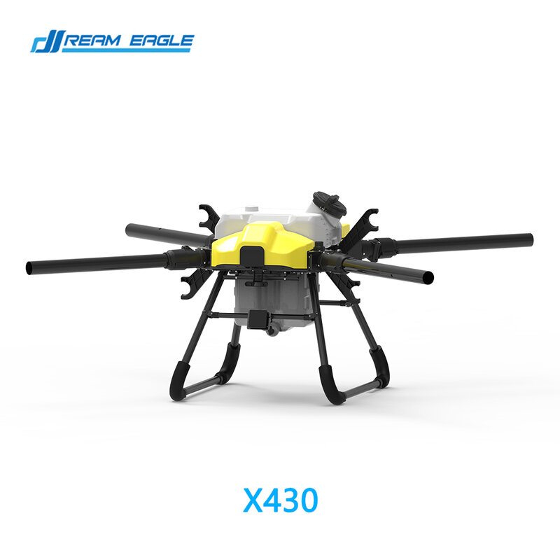 Dreameagle 30L X630 X616 X610 X420 X410กรอบฉีดพ่นทางการเกษตรพร้อมชุดกรอบระบบไฟฟ้าปีกผีเสื้อควบคุมการบิน