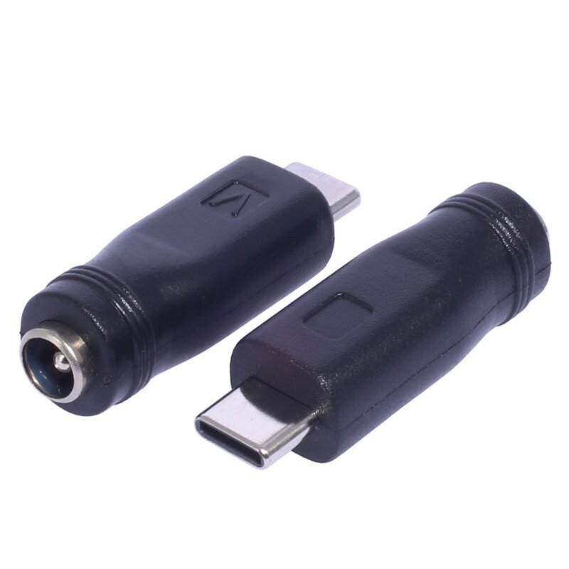 Konverter Pengisi Daya DC5521 Mini USB/Micro USB/Tipe C Baru 2023 untuk Speaker Headphone