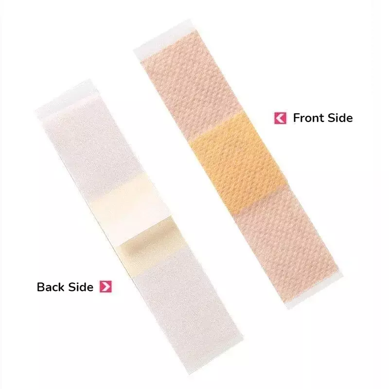 50pcs/bag Skin Patch Band Aid Strips Wound Dressing Patch for First Aid Adhesive Bandages Waterproof Breathable Woundplast