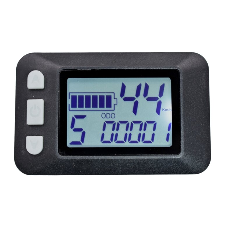 LCD Display Dashboard Meter LCD Screen Sine Wave Controller Electric Bike Meter P9 36V 350W For E-Scooter(SM Plug)