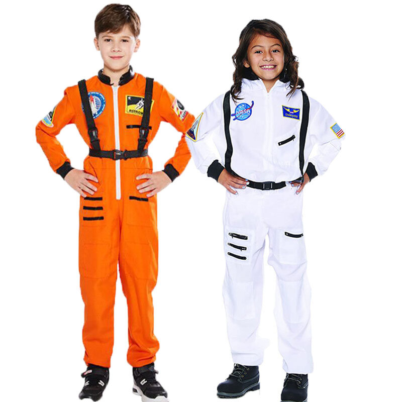 Astronauta Kostuum Voor Kids Space Pak Rol Spelen Dress Up kotuum School Uniformen Cosplay Party