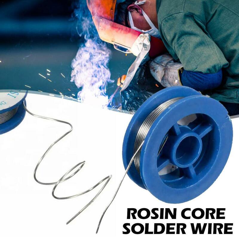 Rosin Core Solder Wire Roll, Soldering Tin, Melt, No-clean, Fluxo 2,0%, 10g, 1.0mm