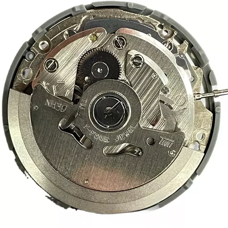 นาฬิกากลไกจักรกลอัตโนมัติอุปกรณ์เสริมนาฬิกานำเข้าจากญี่ปุ่นใหม่เอี่ยม NH36เคลื่อนไหวแบบกลไกเดียวสีดำ